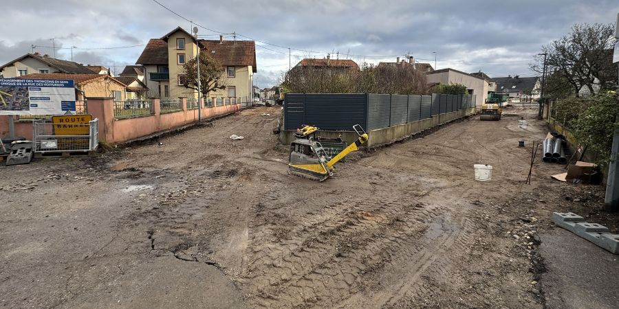 Travaux rue des Voituriers : plus de sécurité et de confort pour les piétons et usagers de la route.